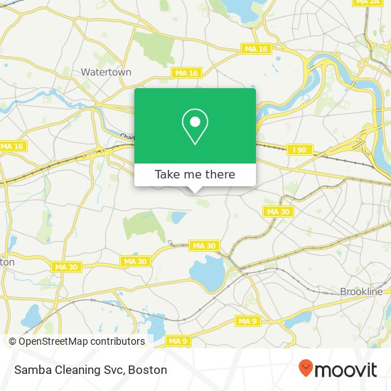 Samba Cleaning Svc map