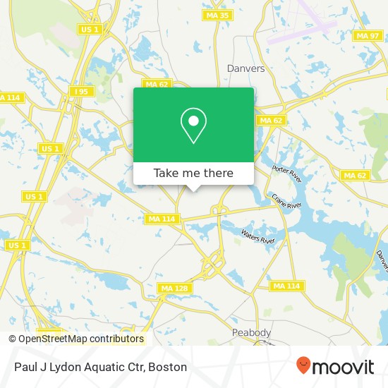 Mapa de Paul J Lydon Aquatic Ctr