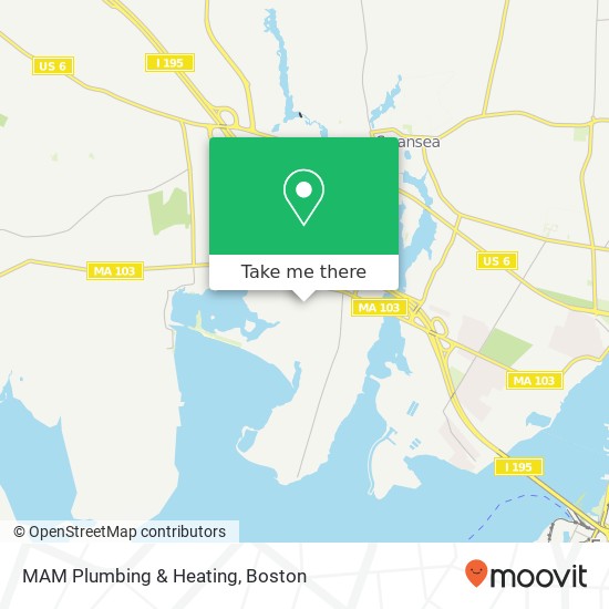 Mapa de MAM Plumbing & Heating