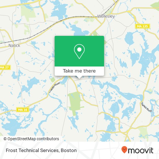 Frost Technical Services map