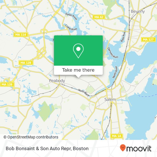 Mapa de Bob Bonsaint & Son Auto Repr