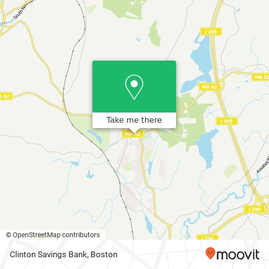 Mapa de Clinton Savings Bank