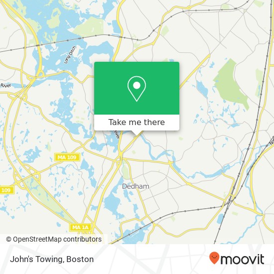 Mapa de John's Towing