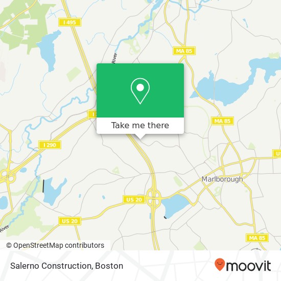 Salerno Construction map