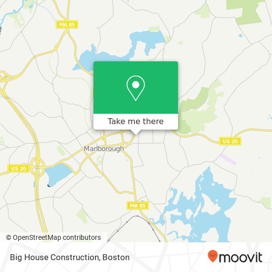 Big House Construction map