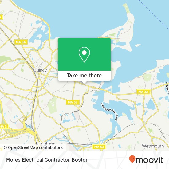 Mapa de Flores Electrical Contractor
