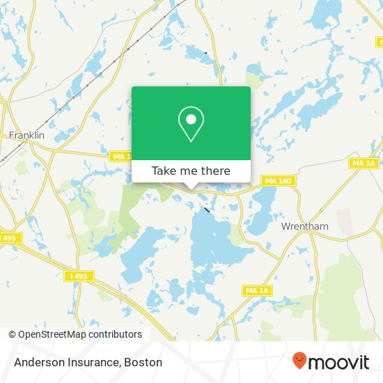 Mapa de Anderson Insurance