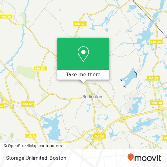 Mapa de Storage Unlimited