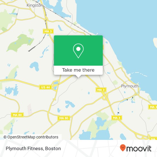 Plymouth Fitness map