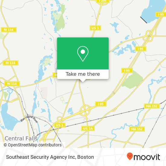 Southeast Security Agency Inc map