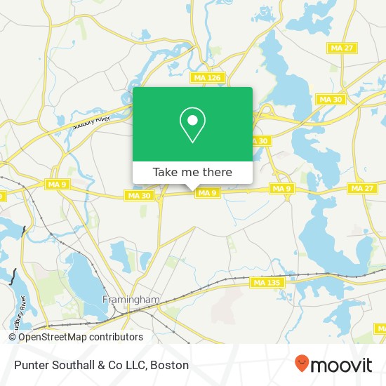 Mapa de Punter Southall & Co LLC