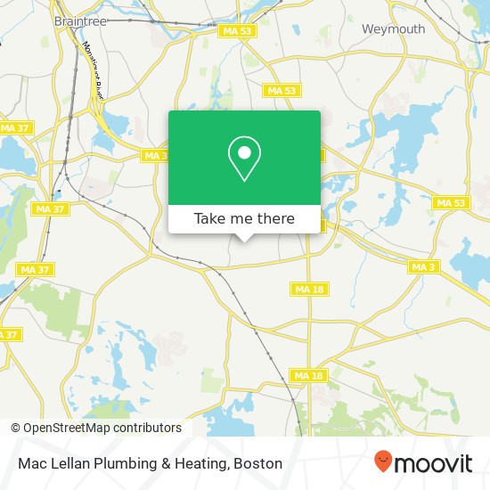 Mapa de Mac Lellan Plumbing & Heating