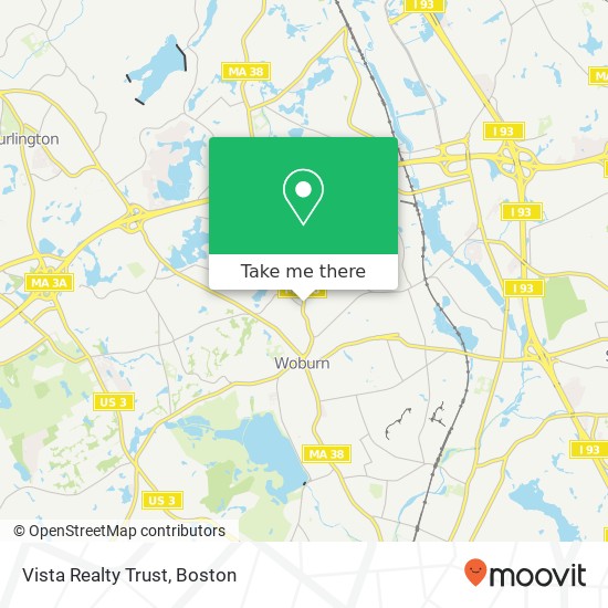 Vista Realty Trust map