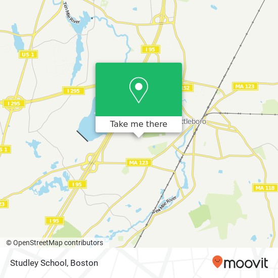 Mapa de Studley School