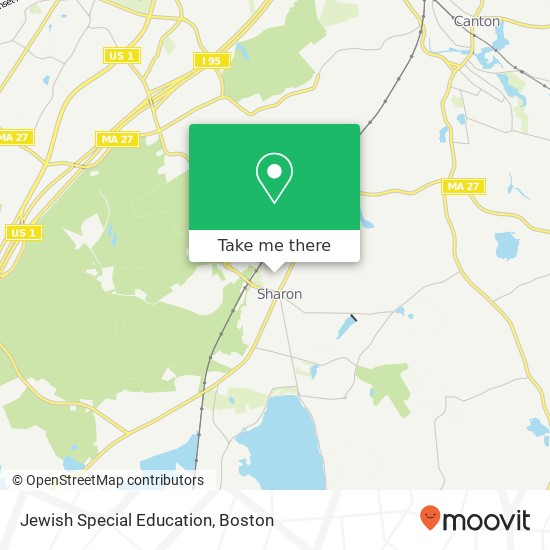 Jewish Special Education map