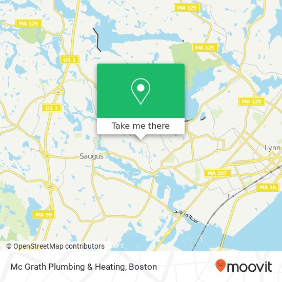 Mc Grath Plumbing & Heating map