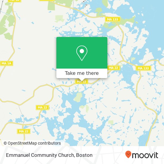 Emmanuel Community Church map