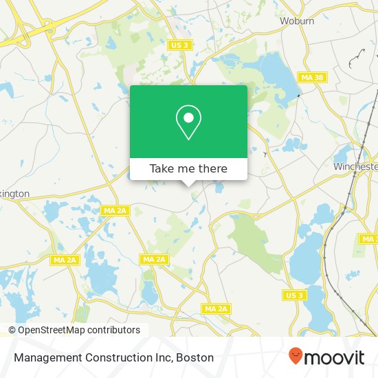 Management Construction Inc map