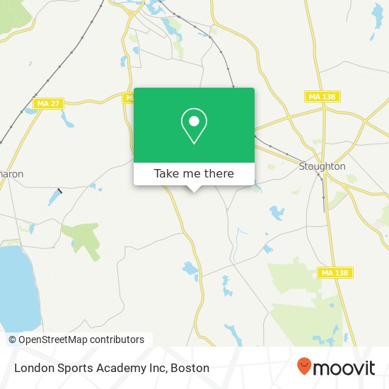 London Sports Academy Inc map
