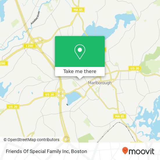 Mapa de Friends Of Special Family Inc