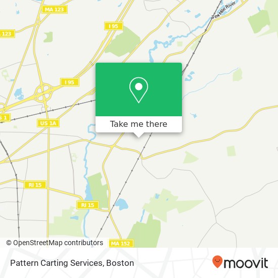 Pattern Carting Services map
