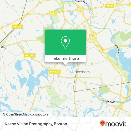 Mapa de Keene Vision Photography