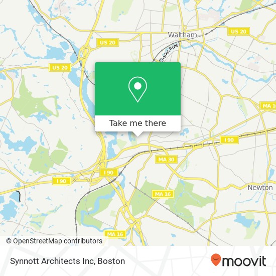 Mapa de Synnott Architects Inc