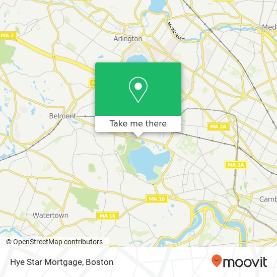 Hye Star Mortgage map