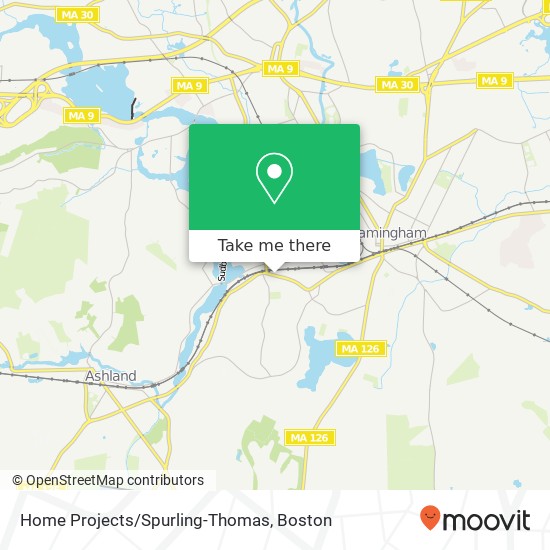 Mapa de Home Projects/Spurling-Thomas