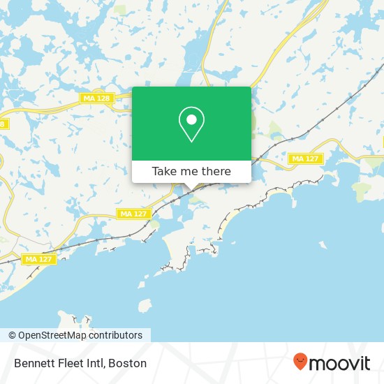 Bennett Fleet Intl map