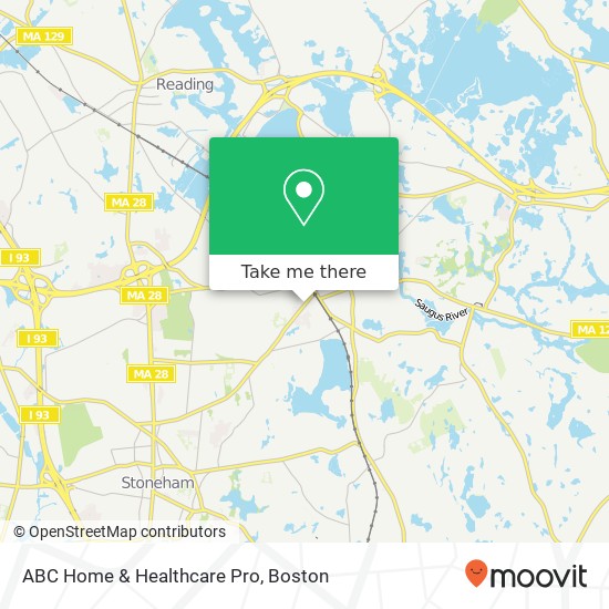 ABC Home & Healthcare Pro map