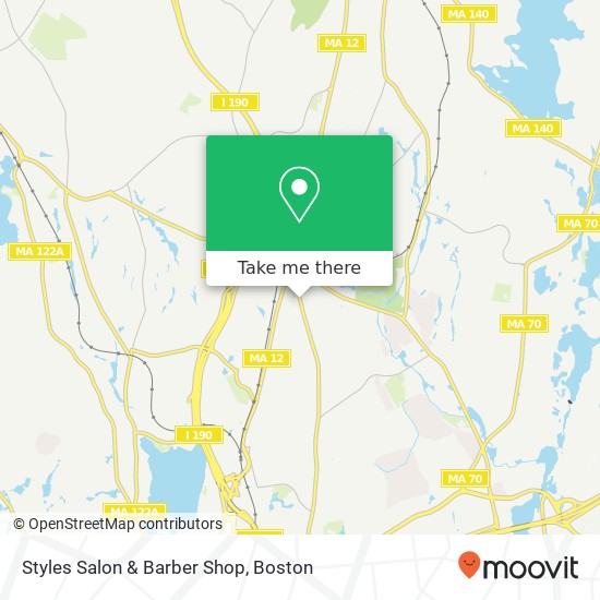 Styles Salon & Barber Shop map