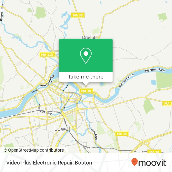 Video Plus Electronic Repair map