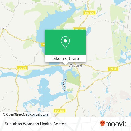 Mapa de Suburban Women's Health