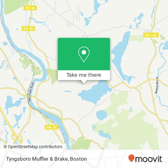 Tyngsboro Muffler & Brake map