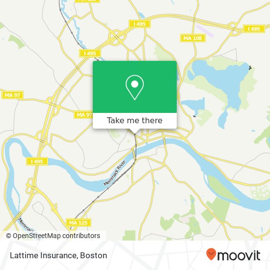 Lattime Insurance map