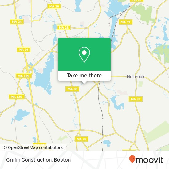 Griffin Construction map