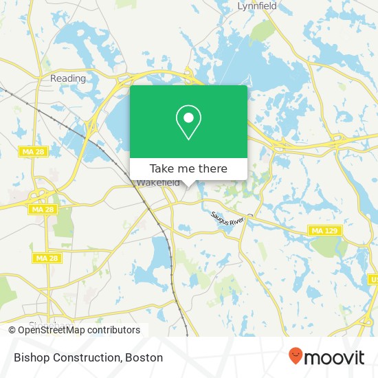 Bishop Construction map