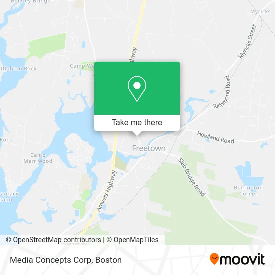 Media Concepts Corp map