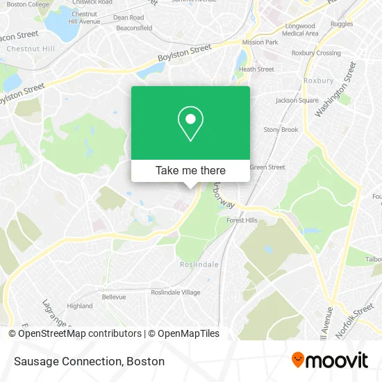 Sausage Connection map