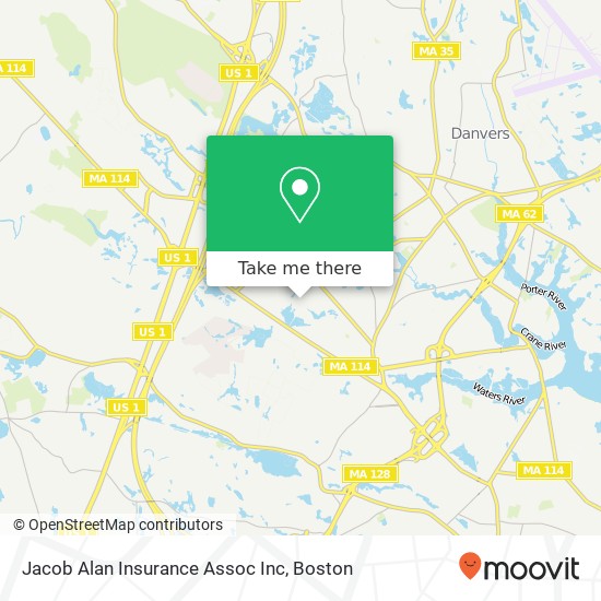 Mapa de Jacob Alan Insurance Assoc Inc