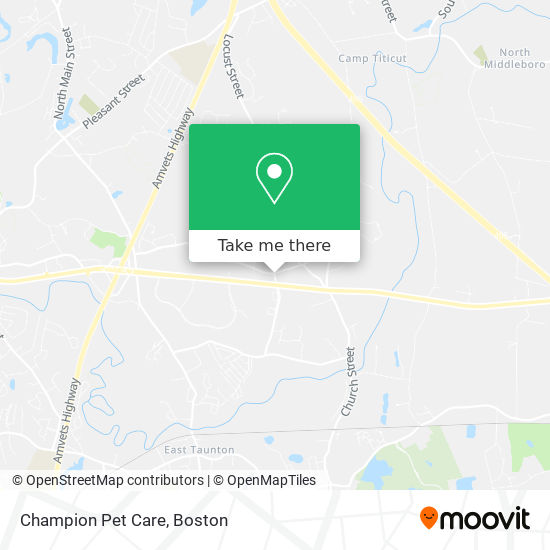 Mapa de Champion Pet Care