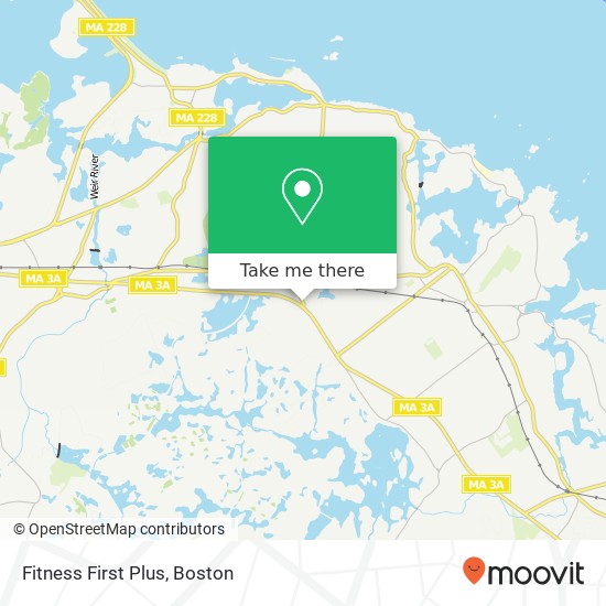 Mapa de Fitness First Plus