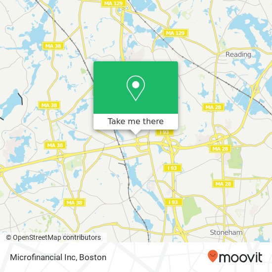 Microfinancial Inc map