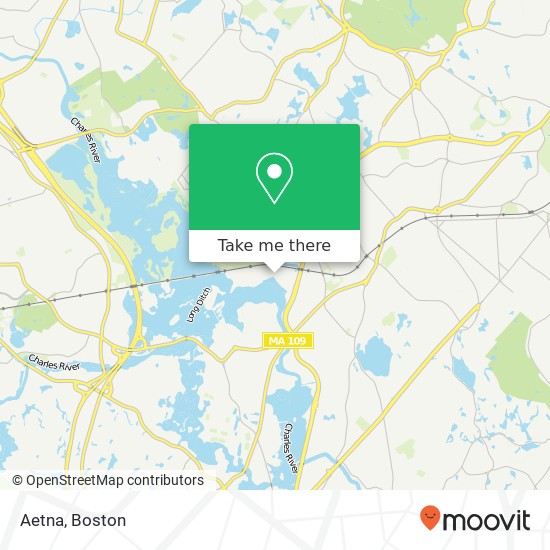 Aetna map