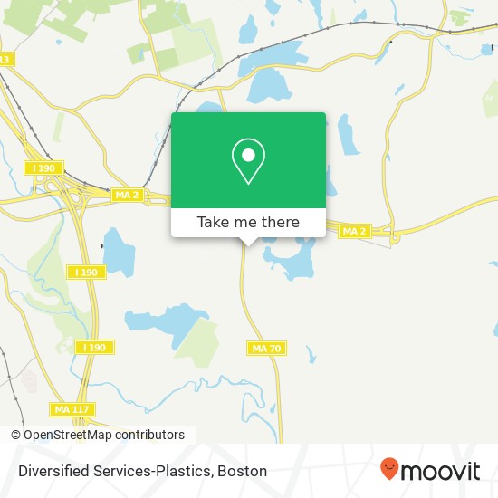 Diversified Services-Plastics map