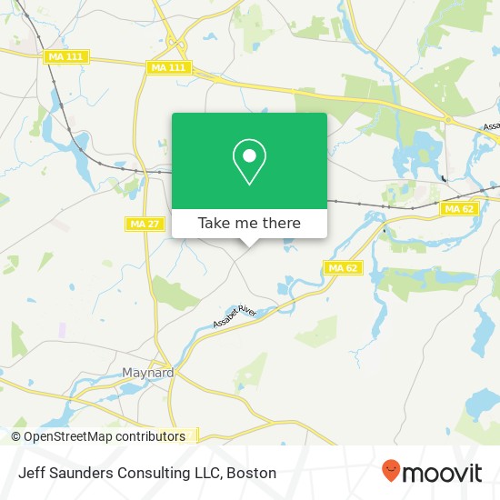 Jeff Saunders Consulting LLC map