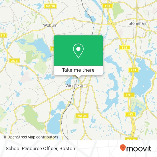 Mapa de School Resource Officer