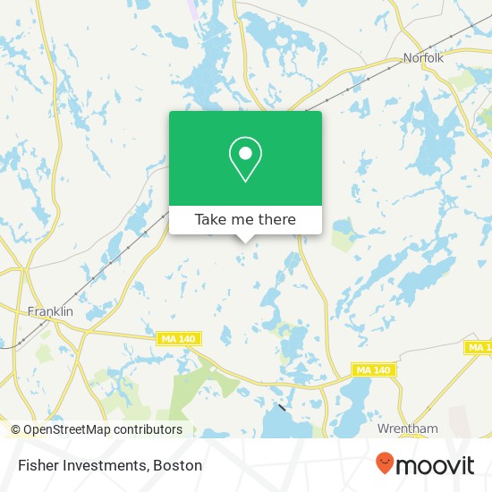 Fisher Investments map