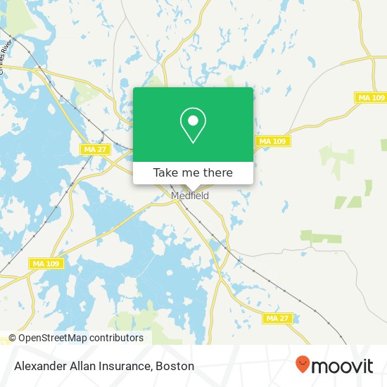 Mapa de Alexander Allan Insurance